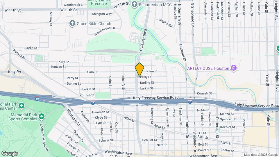 5347 Petty St Map and Location Details