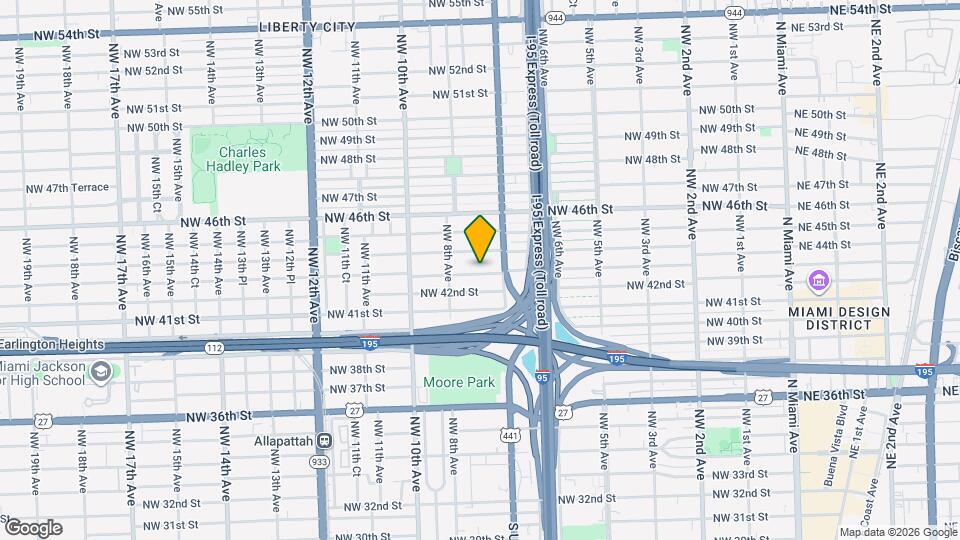 755 NW 43rd St Map and Location Details