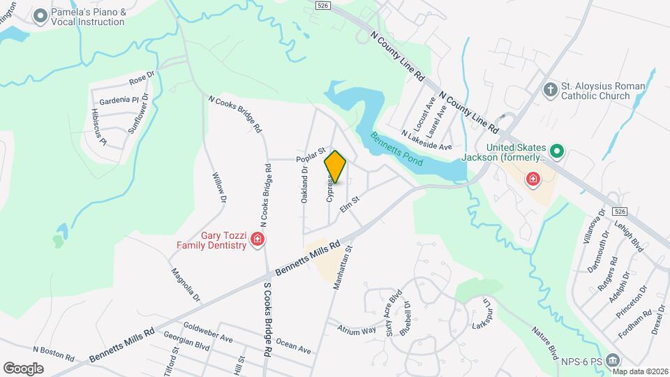 16 Cypress Ave Map and Location Details