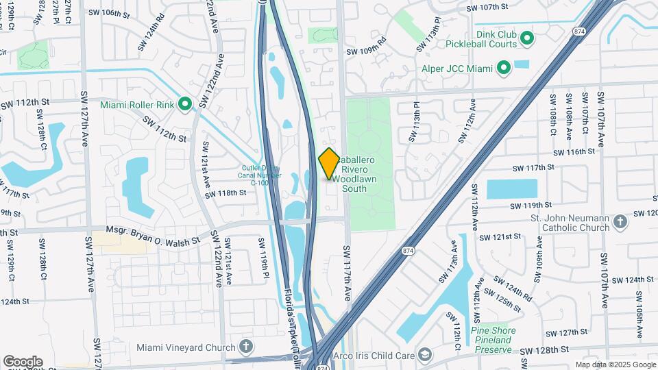 11755 SW 117th Terrace Map and Location Details