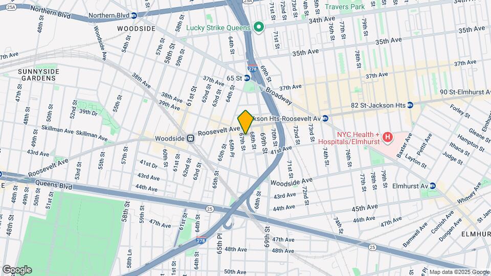 40-21 67th St Map and Location Details