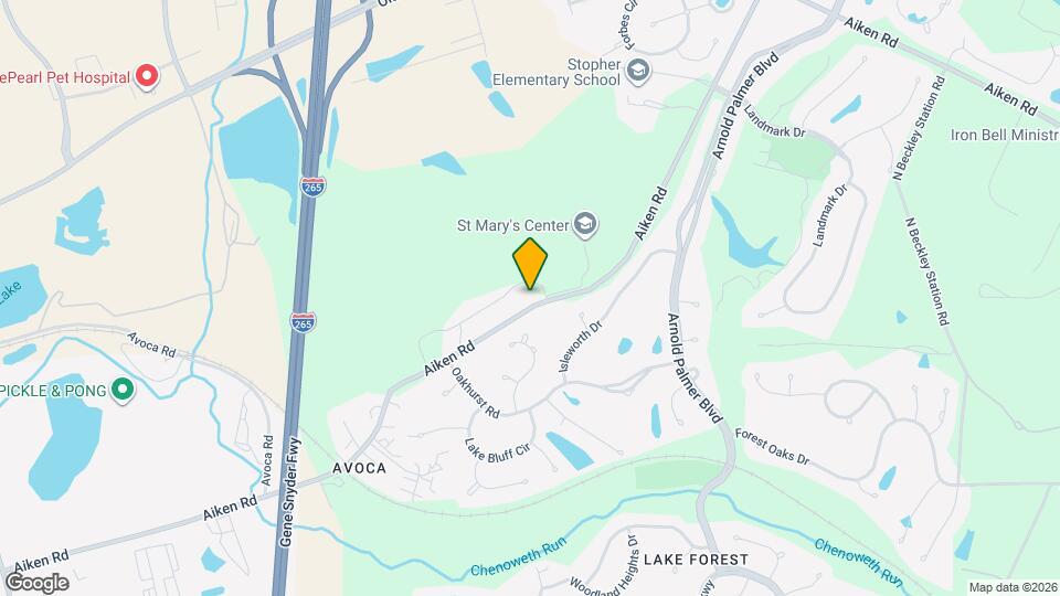 13925 Aiken Rd Map and Location Details