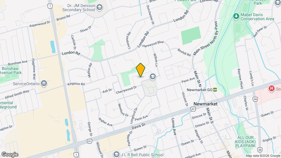 126 Longford Dr Map and Location Details