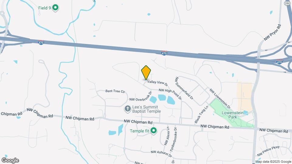 1507 NW High View Dr Map and Location Details