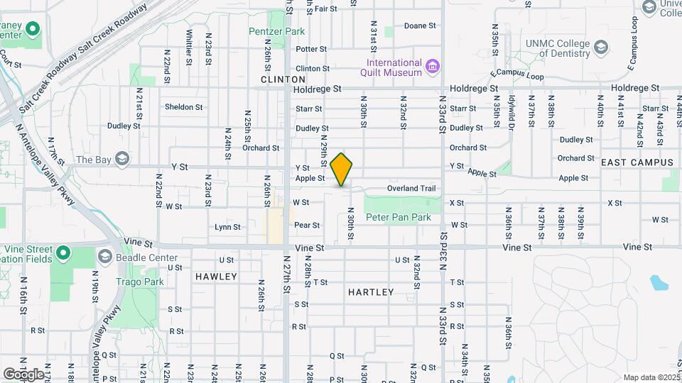 1011 N 30th St Mapa y Detalles de la Ubicación