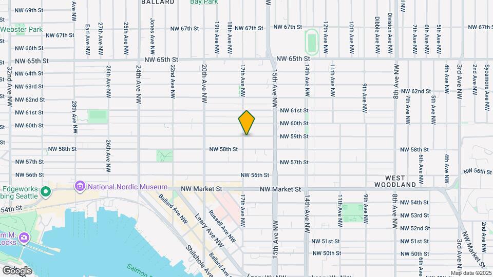5816 17th Ave NW, Unit 3 Map and Location Details