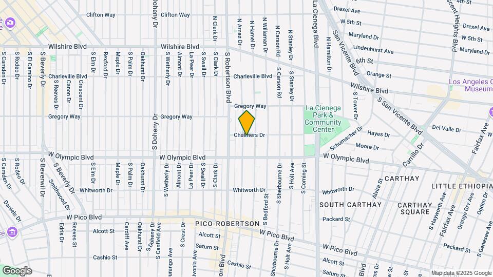 906 S Wooster St Map and Location Details
