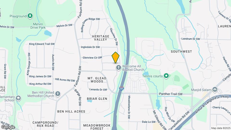 3410 Valley Ridge Terrace SW Map and Location Details
