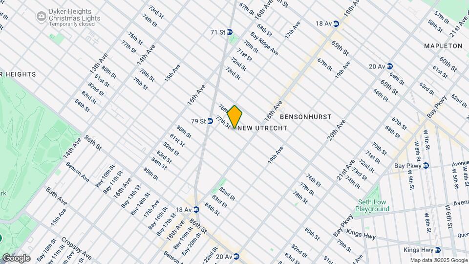 1750 77th St Map and Location Details