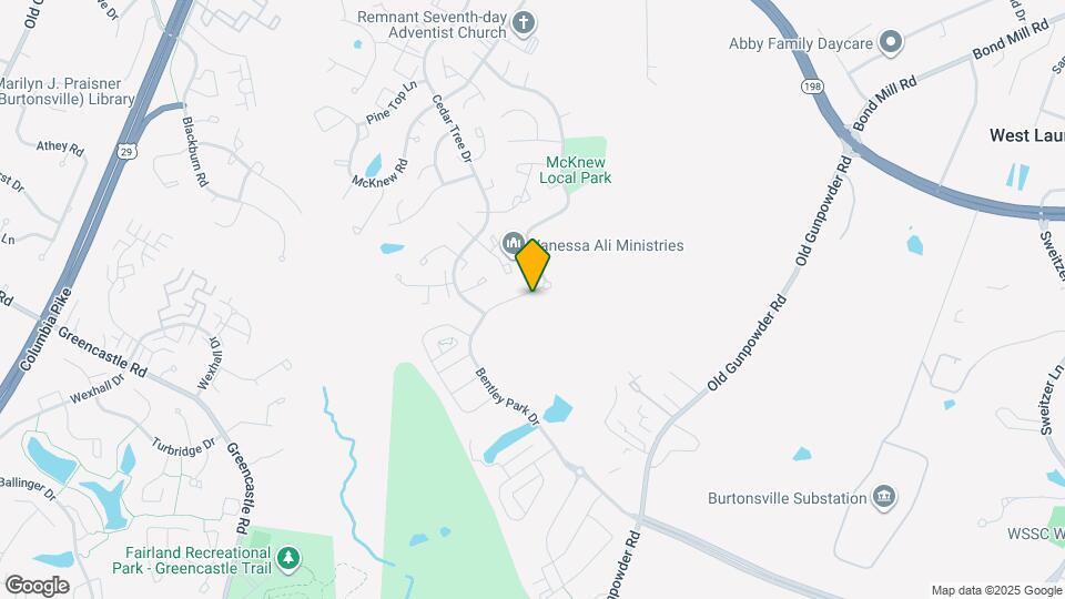 14621 Bentley Park Dr Map and Location Details