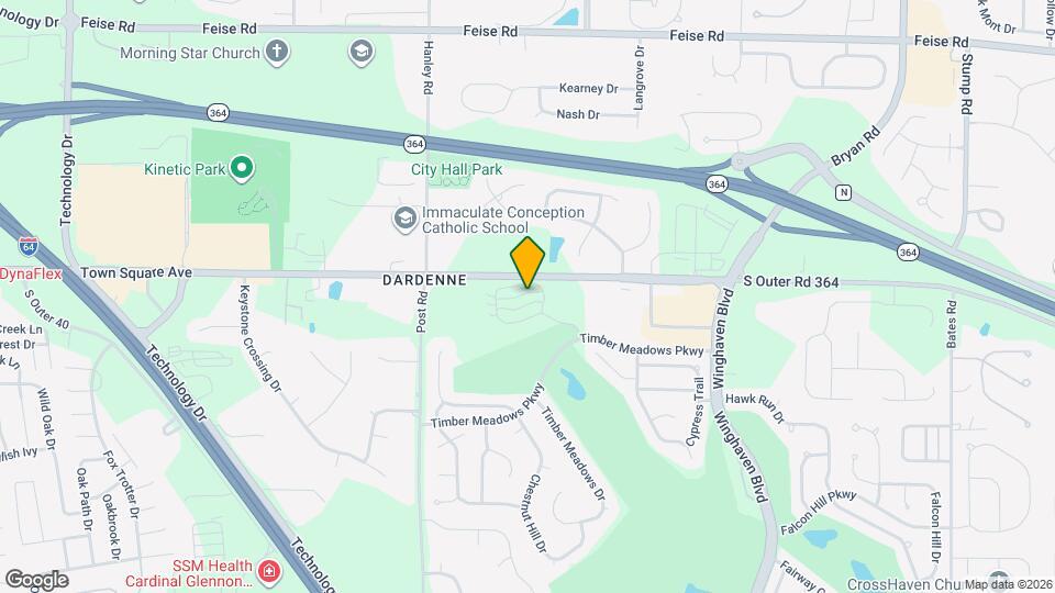 55 Timber Oaks Trail Map and Location Details