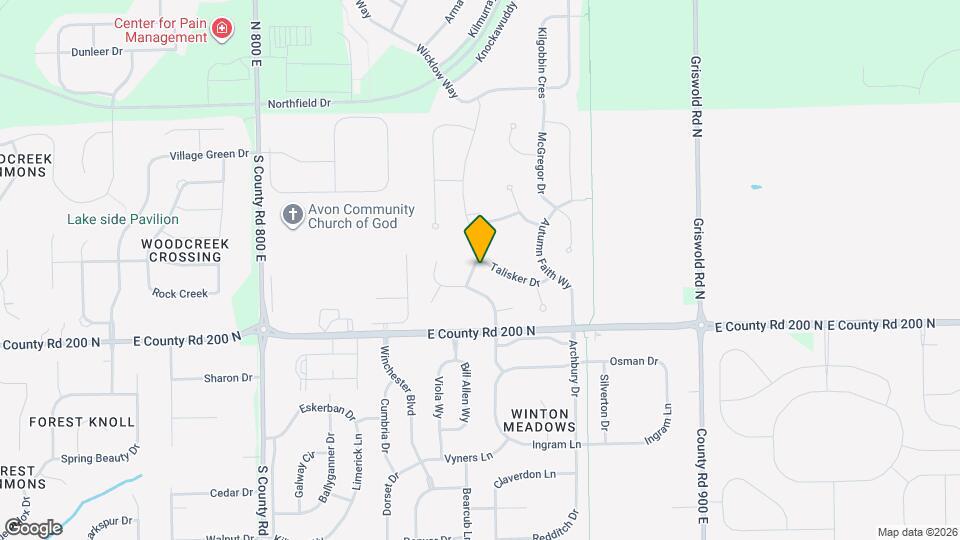 2161 Silver Rose Dr Map and Location Details