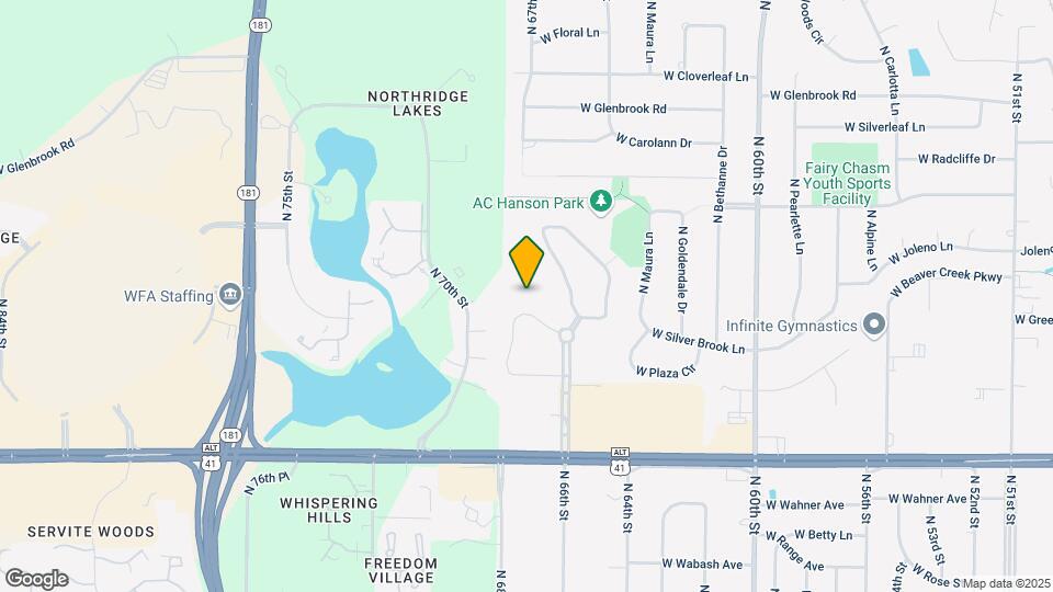 9032 N Park Plaza Ct Map and Location Details