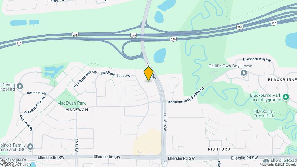 622 McAllister Loop SW Map and Location Details