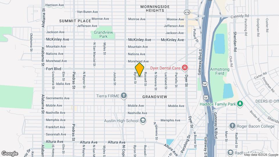 3510 Porter Ave Map and Location Details