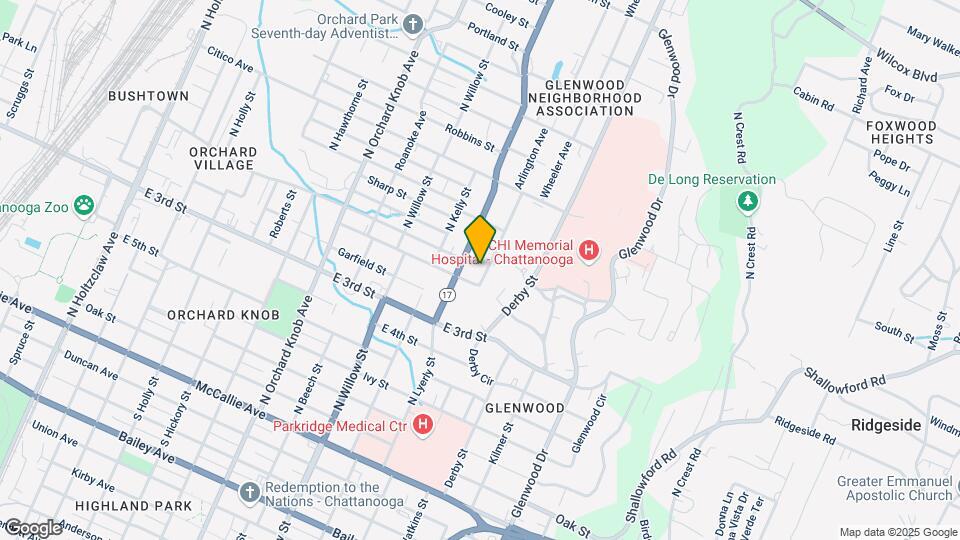 513 Arlington Ave Map and Location Details