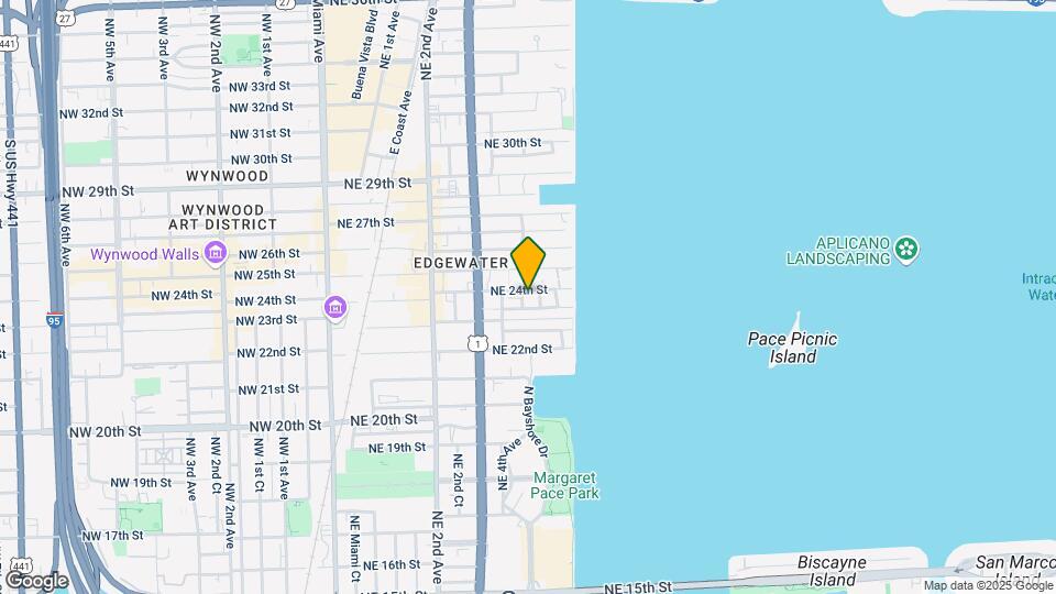 500 NE 24th St Mapa y Detalles de la Ubicación