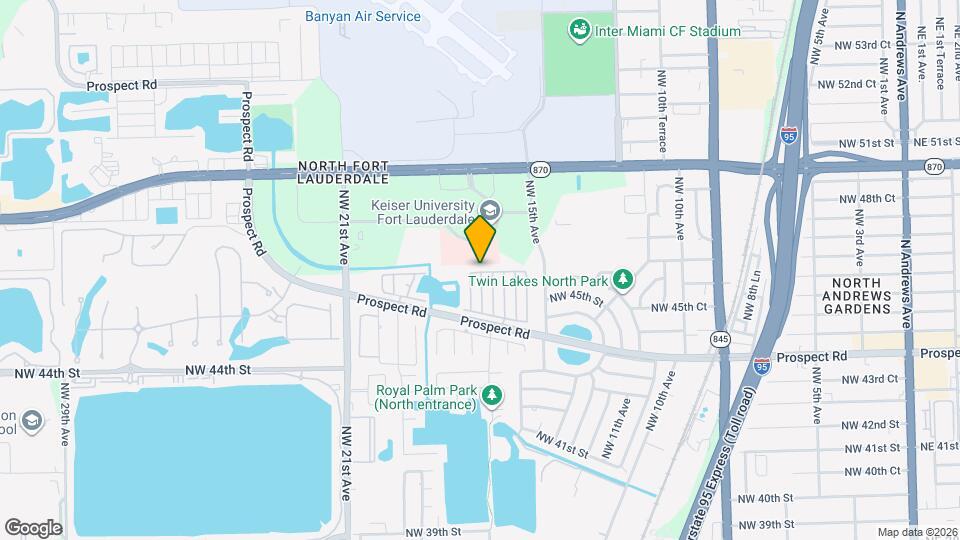 1707 NW 46th St Map and Location Details