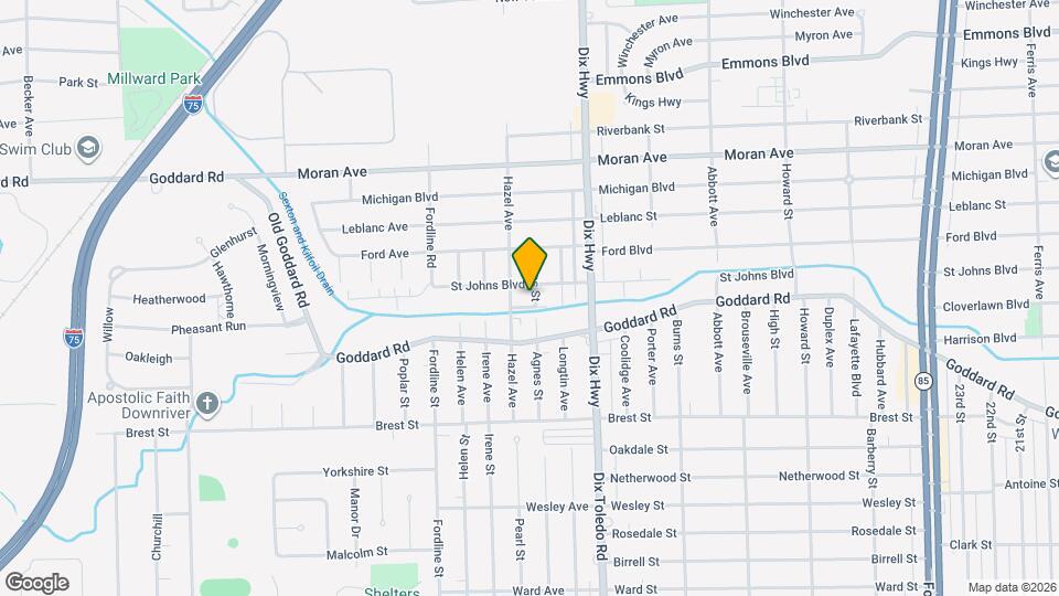4064 Agnes Ave Mapa y Detalles de la Ubicación