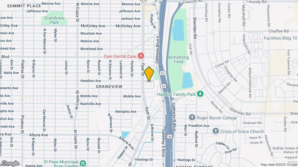 4016 Hamilton Ave Map and Location Details