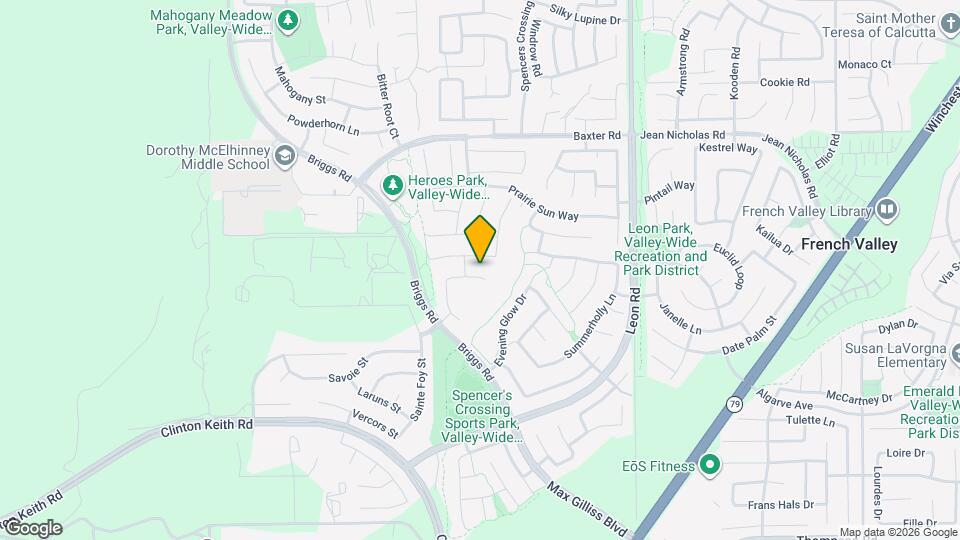 30592 Hawkscrest Rd Map and Location Details
