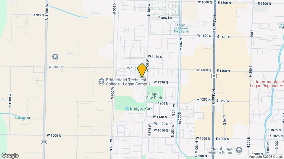 435 W 1330 N Map and Location Details