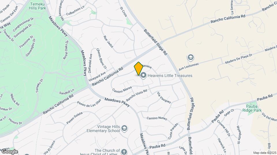 41557 Corte Pergamino Map and Location Details