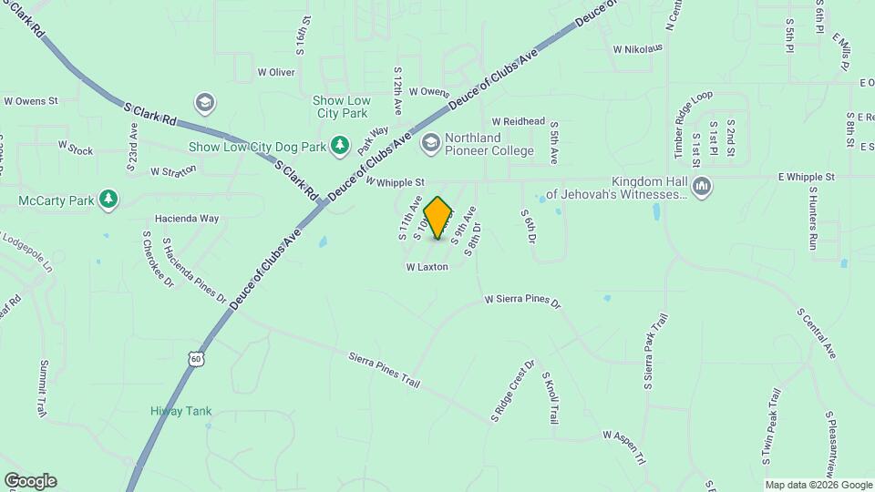 1081 S 9th Dr Map and Location Details