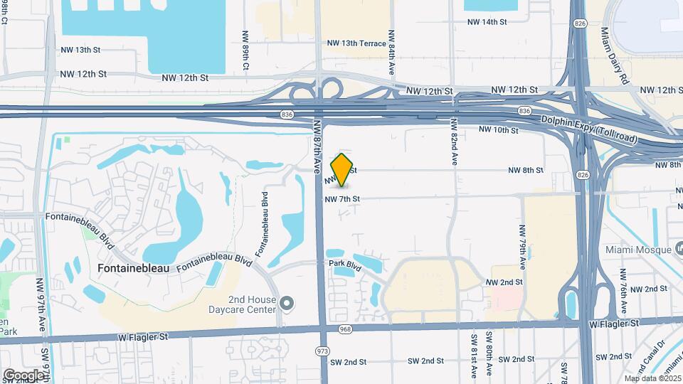 8568 NW 8th St Map and Location Details