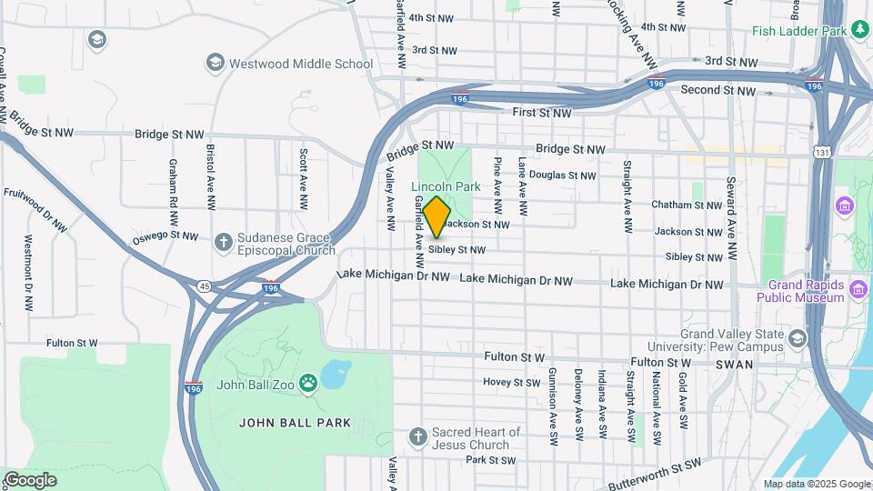 1143 Sibley St NW Map and Location Details