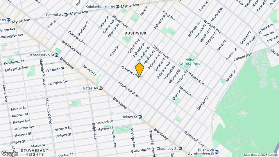 565 Evergreen Ave-Unit -3FF Map and Location Details