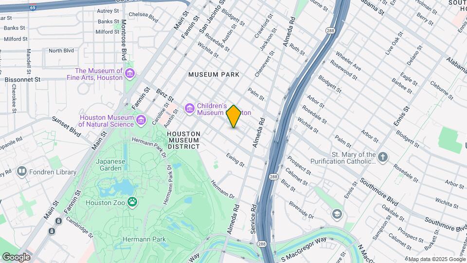 1904 Calumet St Map and Location Details