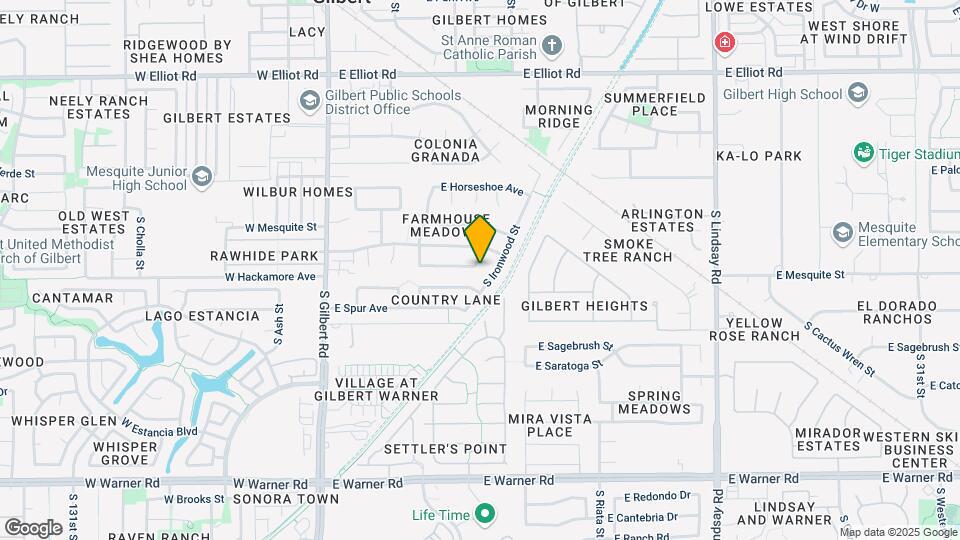 389 S Cottonwood Dr Map and Location Details