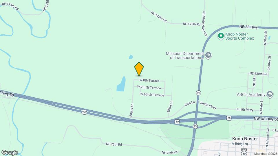 1706 W 8th Terrace Map and Location Details