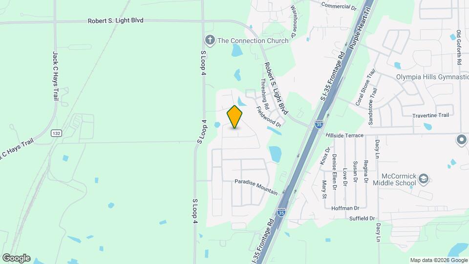 123 Honey Grove Map and Location Details