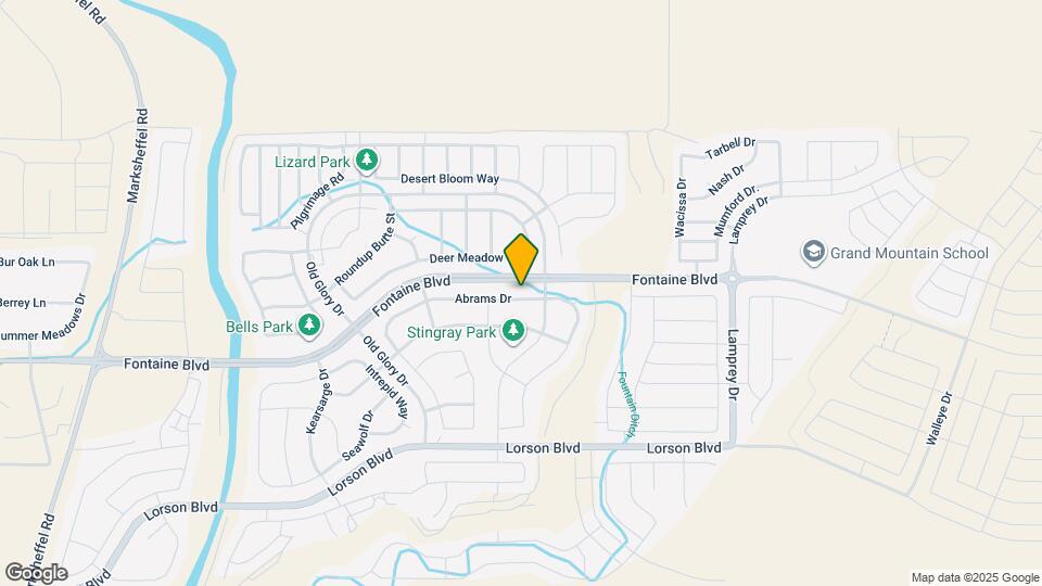 10430 Abrams Dr Map and Location Details