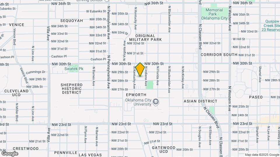 1819 NW 28th St Map and Location Details