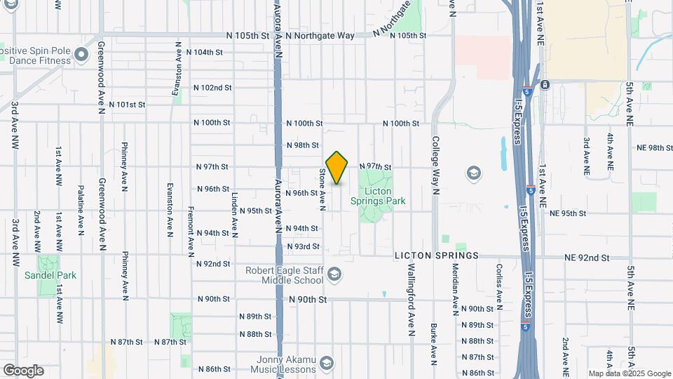 9525 Interlake Ave Map and Location Details