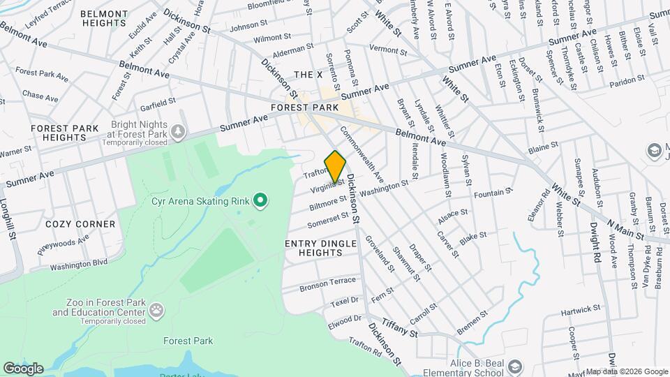 27 Virginia St Map and Location Details