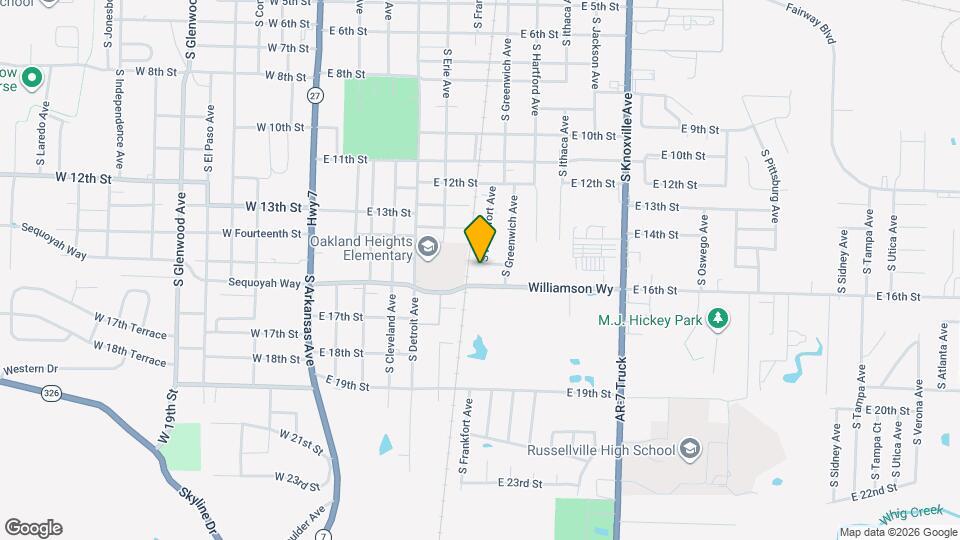 604 E 15th St Map and Location Details