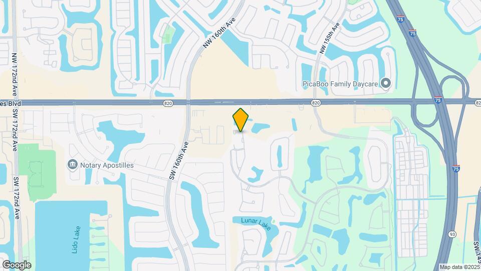 401 SW 158th Terrace Map and Location Details