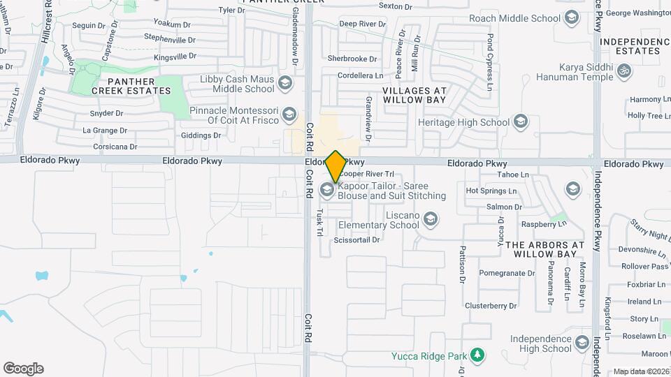 12813 Teton St Map and Location Details