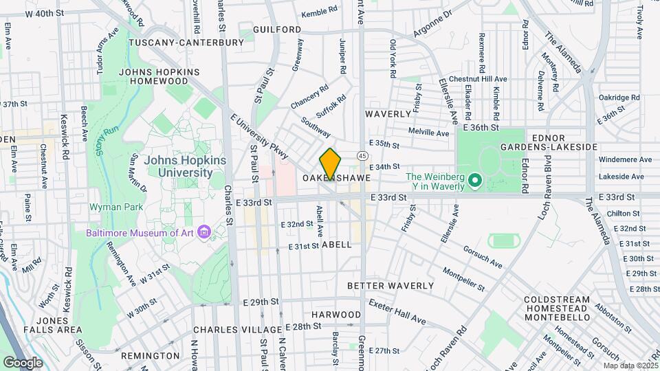 348 E University Pkwy Map and Location Details