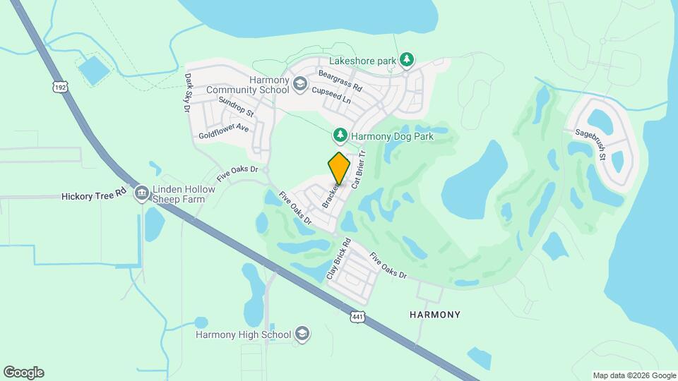 3327 Bracken Fern Dr Map and Location Details