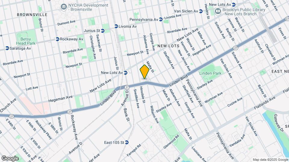1785 Linden Blvd Mapa y Detalles de la Ubicación