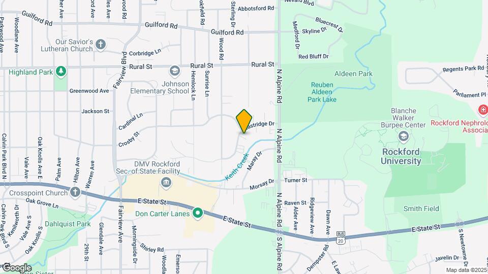 4175 Eastridge Dr Mapa y Detalles de la Ubicación