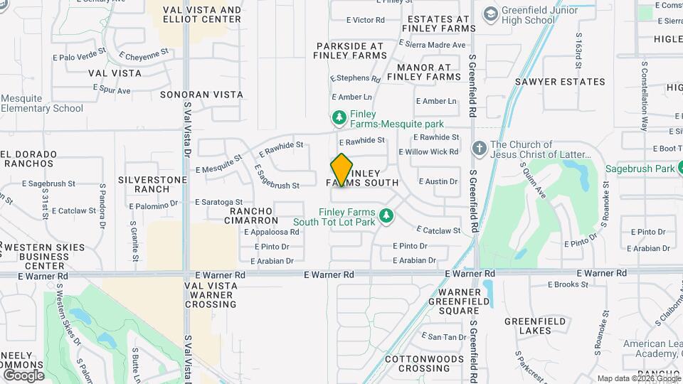 2033 E Saratoga St Map and Location Details