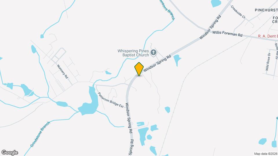 4602 Windsor Spring Rd Map and Location Details