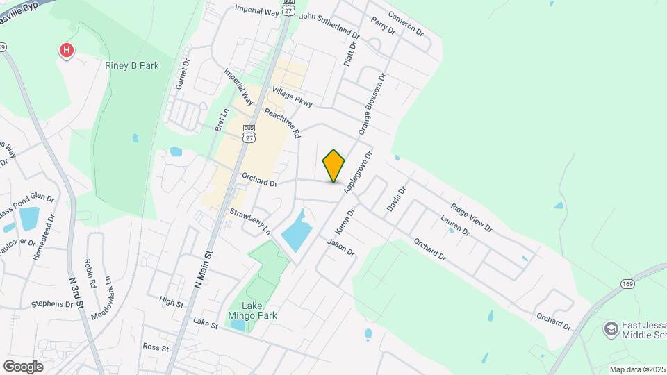 500 Orchard Dr Map and Location Details