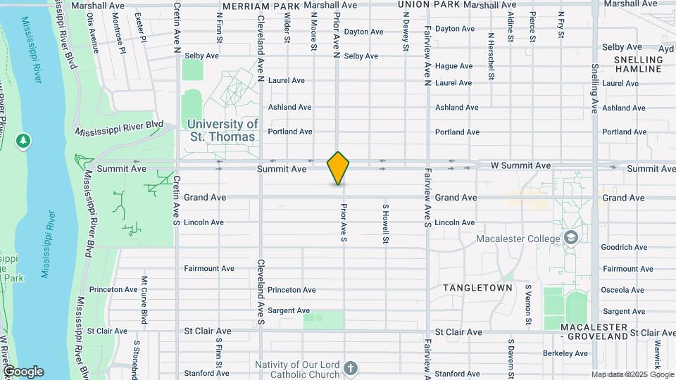 1947 Grand Ave Map and Location Details
